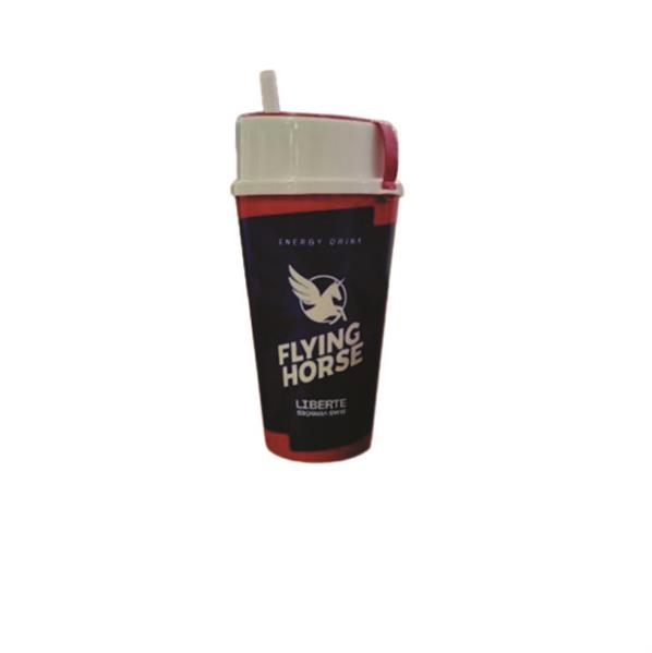 Copo 550 ml Com Tampa Porta Snacks Mold Label